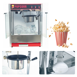 Máquina de Palomitas de Maíz de Alta Resistencia, Máquina Industrial <span class=keywords><strong>para</strong></span> Hacer Palomitas de Maíz de Alto Rendimiento <span class=keywords><strong>para</strong></span> Puestos de Comida, Carnavales y Servicios de Catering - Product Image 2