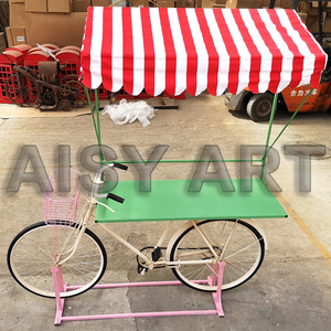 Vacances romaines pastorale vélo affichage modèle métal fer café Restaurant scène pour vitrine peint pour bureau étagère cadeau - Product Image 1