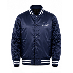 Chaqueta de Satén de Alta Calidad con Diseño Clásico de Botones al Frente, Ropa Casual Cómoda para Hombre, Venta al por Mayor - Product Image 1
