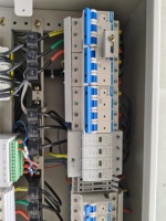 Armoire de commande motorisée sur pied avec interface PLC pour le contrôle des stations de pompage