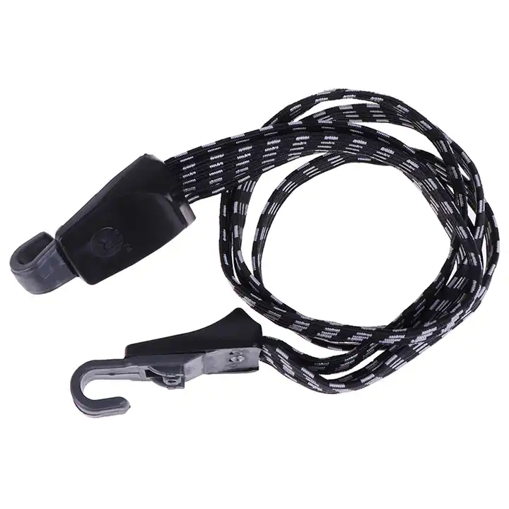 Elastic Bicycle Luggage Rope with Hooks: Ideal for Secure Bike Packing