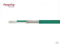 Câble toronné Fongming 80C 300V UL20233 avec conducteur en cuivre isolé PVC et gaine TPU pour chauffage par sonde thermique 18-14AWG