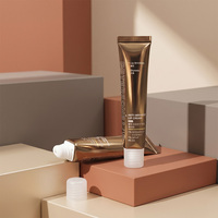 Tube de baume à lèvres D19mm, emballage composite en aluminium haute brillance, conteneur de gloss à lèvres avec bouchon à vis, couleur personnalisée, sérigraphie cosmétique
