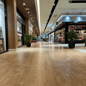 Oushe Wood Flooring for Indoor Decorative <strong>Vinyl</strong> Flooring <strong>Large</strong> Tiles SPC PVC Floor <strong>Carpet</strong> Price in Sri Lanka - Product Image 2
