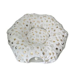 Cama Redonda y Cálida para Gatos, Tipo Cueva y Túnel, con Diseño de Dibujos Animados, para Todas las Estaciones - Product Image 4