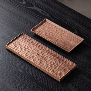 North American Walnut Wood <b>Tea</b> Tray Solid Wood Rectangular Durable For Kung Fu <b>Tea</b> <b>Set</b> Household Dry Brewing Afternoon <b>Tea</b> - Product Image 1