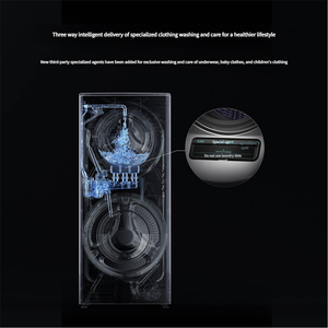 Máy giặt sấy tích hợp Xiaomi Mijia 15kg màu đen, tự động, cửa trước - Product Image 3