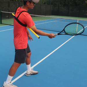 Raquette d'entraînement <span class=keywords><strong>de</strong></span> <span class=keywords><strong>tennis</strong></span> portable <span class=keywords><strong>de</strong></span> haute qualité pour le <span class=keywords><strong>jeu</strong></span> d'intérieur et d'extérieur - Product Image 3