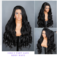 Perruque Frontale HD en Cheveux Indiens Bruts, Perruque Complète Glueless en Cheveux Humains avec Cuticules Alignées, Perruque Frontale en Dentelle pour Femmes Noires