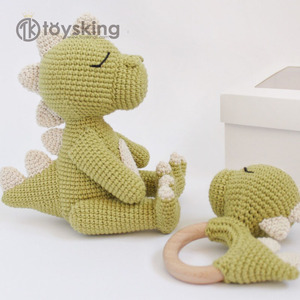 ToysKing Crochet Dinosaur Amigurumi Dinosaur gifts for boys Dino baby <span class=keywords><strong>shower</strong></span> - Product Image 4