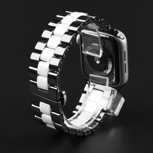 38mm 42mm de Ceram reloj <span class=keywords><strong>Apple</strong></span> <span class=keywords><strong>Watch</strong></span> banda de 44mm banda de cerámica para <span class=keywords><strong>el</strong></span> reloj de <span class=keywords><strong>Apple</strong></span> - Product Image 3