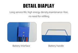 รถยกไฟฟ้าพื้นที่แคบชุด48V20AH แบตเตอรี่ลิเธียมสำหรับสกูตเตอร์ไฟฟ้าแบตเตอรี่ลิเธียม P15JW BYD - Product Image 4
