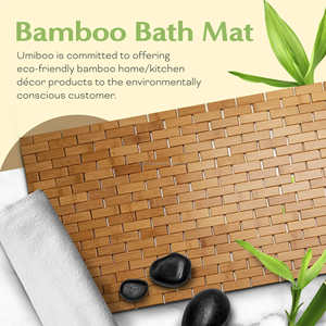 Tappetino da bagno in bambù <span class=keywords><strong>antiscivolo</strong></span> accessorio <span class=keywords><strong>per</strong></span> vasca da bagno in bambù vassoio in legno con pavimento impermeabile <span class=keywords><strong>per</strong></span> interni <span class=keywords><strong>per</strong></span> vasca da bagno - Product Image 2