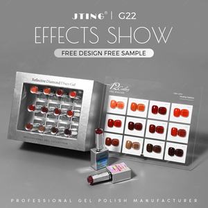 JTING Festival - Oferta Especial: Colección de Esmaltes de Gel Reflectantes Disco de 12 Colores, Set Único con Efecto Láser, Suministros de Esmalte de Uñas en Gel OEM - Product Image 3