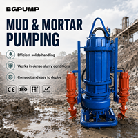 Pompe submersible électrique verticale robuste haute pression pour la gestion des boues de mine de charbon, OEM ODM disponible