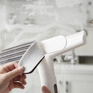 Nhà máy ở nước ngoài cửa sổ mới squeegee có thể thu thập nước 3 trong 1 mở rộng cửa sổ dài làm sạch kính squeegee Cleaner với miếng bọt biển - Product Image 4
