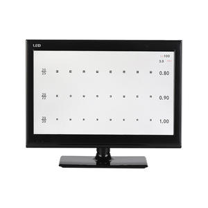 Testeur de fonction visuelle avec écran LCD couleur 23-27 pouces, projecteur de tableau optométrique certifié CE, réglable de 1 à 6 mètres, alimentation électrique - Product Image 2