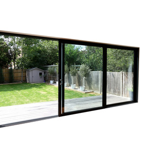 AS2047 Porte coulissante extra large Design moderne Profilé en aluminium dissimulé australien avec verre trempé <span class=keywords><strong>Style</strong></span> accordéon - Product Image 1