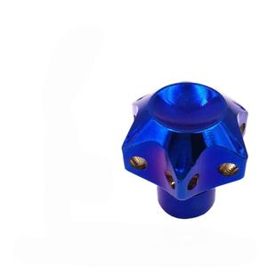 Accessoires pour moto, vente en gros de couvre-clés de moto multifonction en alliage d'aluminium antidérapant couleur titane - Product Image 6