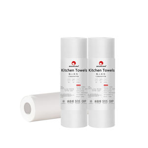 منشفة تنظيف للاستعمال مرة واحدة-خرقة كسولة جافة ورطبة استخدام مزدوج-لفة للاستعمال لمرة واحدة - Product Image 2