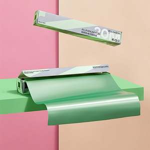 Papel de Aluminio para Envolver Alimentos, Personalizado al por Mayor, Impresión de Alta Calidad, Resistente a la Grasa, MOQ Bajo, para Suministros de Entrega de Restaurantes - Product Image 2