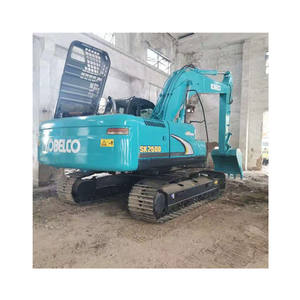 En promotion : Excavatrice sur chenilles d'occasion Kobelco SK 250, bien entretenue, avec cabine spacieuse, pour travaux de construction. - Product Image 6