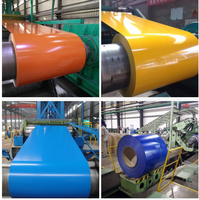 PVDF, PE Prépeint, Revêtement de couleur, Abordable, Panneau de toiture métallique en PPGL Z40 prépeint, Bobine