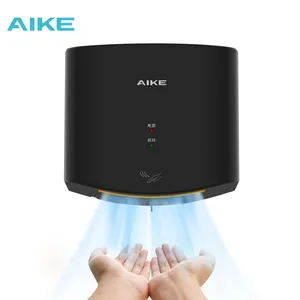 AIKE / OEM AK2630S CB CE Certificate ABS Plastic Bathroom Appliance High Speed Hand Dryer Bathroom Hand Dryer Secador De Manos