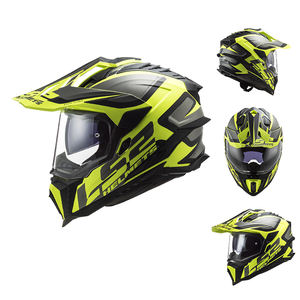 Cascos de Motocross Integrales LS2 MX701 de Fibra de Carbono <span class=keywords><strong>6K</strong></span> Antivaho con Doble Lente Pinlock y Forro de Espuma para Todas las Estaciones en Caja - Product Image 5