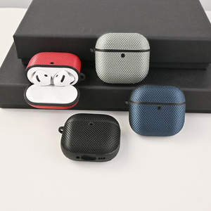 DL venta al por mayor para <span class=keywords><strong>airpods</strong></span> <span class=keywords><strong>Pro</strong></span> 2 funda impermeable de nailon envuelto TPU a prueba de golpes funda para auriculares con mosquetón para airpod <span class=keywords><strong>Pro</strong></span> 4 funda - Product Image 1