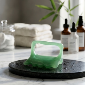 Herramienta Manual de Masaje Corporal, No Eléctrica, Relajante de Tejido Profundo con Textura de Resina Natural, Masajeador para Hombros, Cuello, Yoga y Deportes - Product Image 3