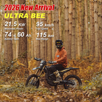 Service DDP Royaume-Uni/Australie – Nouvelle Moto Tout-Terrain Électrique Surron Ultra Bee 74V 60A Tendance 2026 avec Six Modes de Puissance
