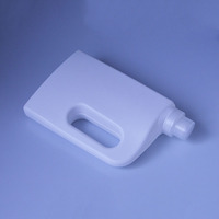 Bouteille de détergent liquide pour lessive en PEHD de 2 litres, grande capacité, couleur personnalisée, pour la vente en gros, contenants de nettoyage ménager