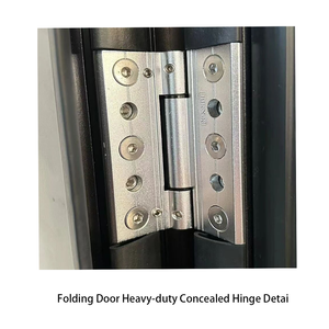 Puerta Plegable <span class=keywords><strong>de</strong></span> Aluminio para Exteriores, Rejilla <span class=keywords><strong>de</strong></span> Ventilación para Garaje, Persiana <span class=keywords><strong>de</strong></span> Seguridad, Estructura Comercial para Vehículos, Seguridad para Comercios - Product Image 5