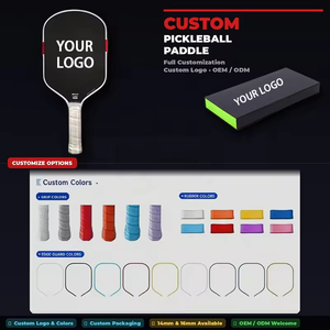Pala de Pickleball Personalizada de Fibra de Carbono T700 con Doble Tejido y Núcleo de Espuma de Panal Gen3s, Raqueta de Pickleball de Grafito - Product Image 5