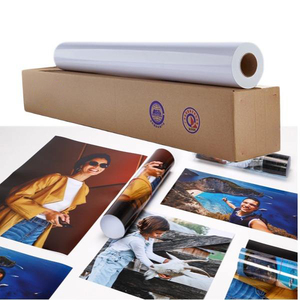 กระดาษสังเคราะห์ PP แบบม้วนสำหรับพิมพ์ภาพโปสเตอร์ เคลือบด้าน พิมพ์ด้วยหมึก Dye ได้ ติดด้วยกาวในตัว ขายส่ง - Product Image 2