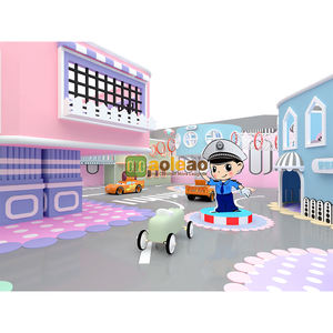 สนามเด็กเล่นในร่มแบบนุ่มสำหรับเด็กสนามเด็กเล่นในร่มเชิงพาณิชย์ธีมเฉพาะพื้นที่ - Product Image 4