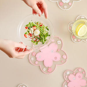 Almohadillas Antideslizantes para Ollas y Sartenes, Soporte para Cucharas, <span class=keywords><strong>de</strong></span> PVC, Aptas para Alimentos, Ecológicas - Product Image 2