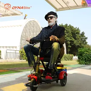 Triciclo eléctrico plegable fácil de llevar para adultos Scooter eléctrico de 3 ruedas