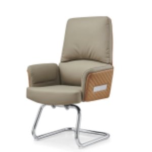Chaise de bureau en cuir moderne et confortable 37740-D202 - Product Image 2