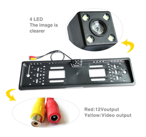 Hongrui nouveau <span class=keywords><strong>support</strong></span> <span class=keywords><strong>de</strong></span> <span class=keywords><strong>plaque</strong></span> d'immatriculation <span class=keywords><strong>de</strong></span> voiture européenne caméra <span class=keywords><strong>de</strong></span> <span class=keywords><strong>recul</strong></span> Led Vision nocturne universelle - Product Image 5