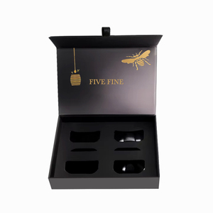 Logotipo personalizado <span class=keywords><strong>de</strong></span> lujo 2 piezas <span class=keywords><strong>de</strong></span> cartón botella <span class=keywords><strong>de</strong></span> <span class=keywords><strong>miel</strong></span> tarro Cajas <span class=keywords><strong>de</strong></span> Regalo embalaje para <span class=keywords><strong>miel</strong></span> - Product Image 2