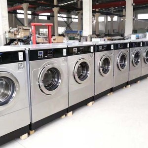 고품질 유행 동전에 의하여 운영하는 세탁기 세탁기 동전 기계 광고 방송 - Product Image 5