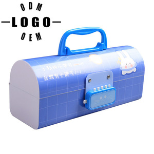 <span class=keywords><strong>Tik</strong></span> <span class=keywords><strong>Tok</strong></span> sistema japonés Escuela Primaria estuche de lápices jardín de infantes Primer Grado niños pluma bolsa contraseña plástico estilo japonés - Product Image 1