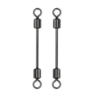 Accessoires de pêche pour <span class=keywords><strong>la</strong></span> carpe : Émerillon de pêche flottant 131517mm avec barillet <span class=keywords><strong>en</strong></span> cuivre, mousqueton à ressort et anti-corrosion - Product Image 2