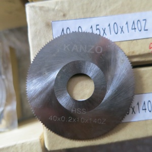 Lame de scie circulaire à découpe à chaud industrielle KANZO Dia HSS, finition blanche, pour machine de découpe, SKH59 M2, support OEM, longue durée de vie - Product Image 2