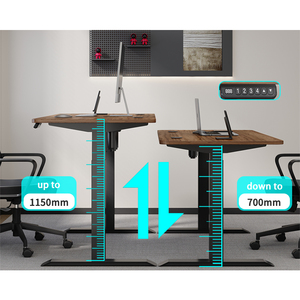 <span class=keywords><strong>Escritorio</strong></span> Eléctrico de Altura Ajustable con Motor Único Certificado Global-Mark, Cumple con la Normativa SAA para el Mercado Australiano - Product Image 4