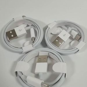 1m 3ft <b>Type</b> <b>C</b> Charger Data <b>Cable</b> Micro <b>USB</b> Charger Cord for Android for IP Phones - Product Image 1