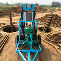 Plateforme de forage de puits d'eau industrielle pour travaux de déshydratation à grande échelle, profondeur 200 m