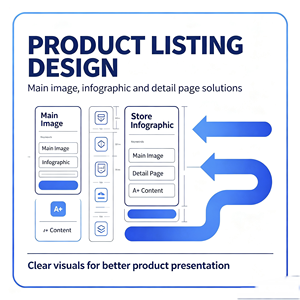 <span class=keywords><strong>Infographie</strong></span> vectorielle de produits e-commerce <span class=keywords><strong>et</strong></span> conception graphique de pages de détail - Product Image 1
